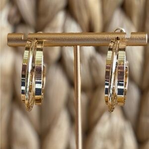 Gold Hoop Earrings